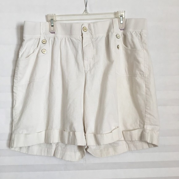 Lane Bryant Shorts Lane Bryant Womens Shorts Size 2 Linencotton